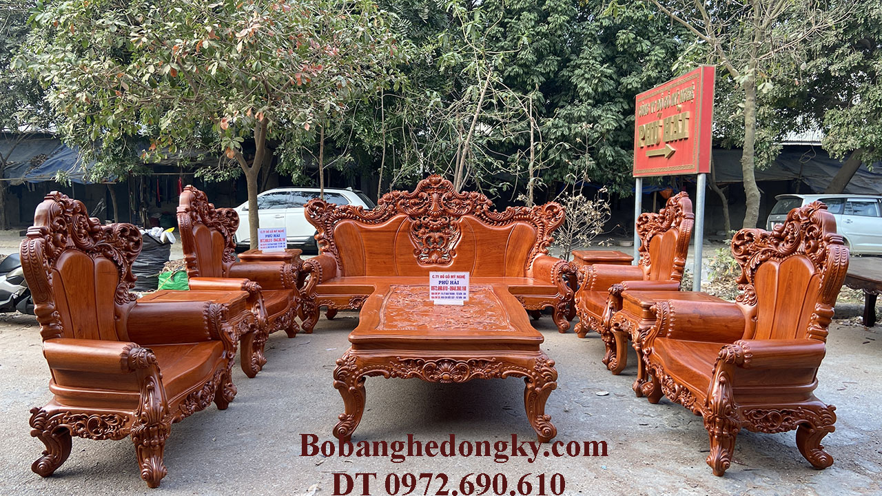 Bộ bàn ghế hoàng gia